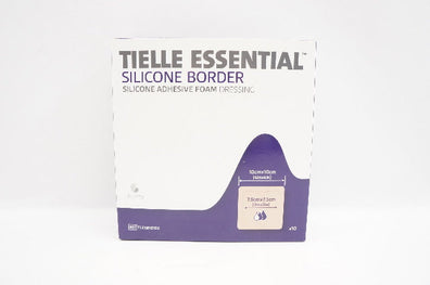 Systagenix TLESB1010U Tielle Essential Silicone Adhesive Foam Dressing - Boxof10